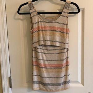 Nursing tank top